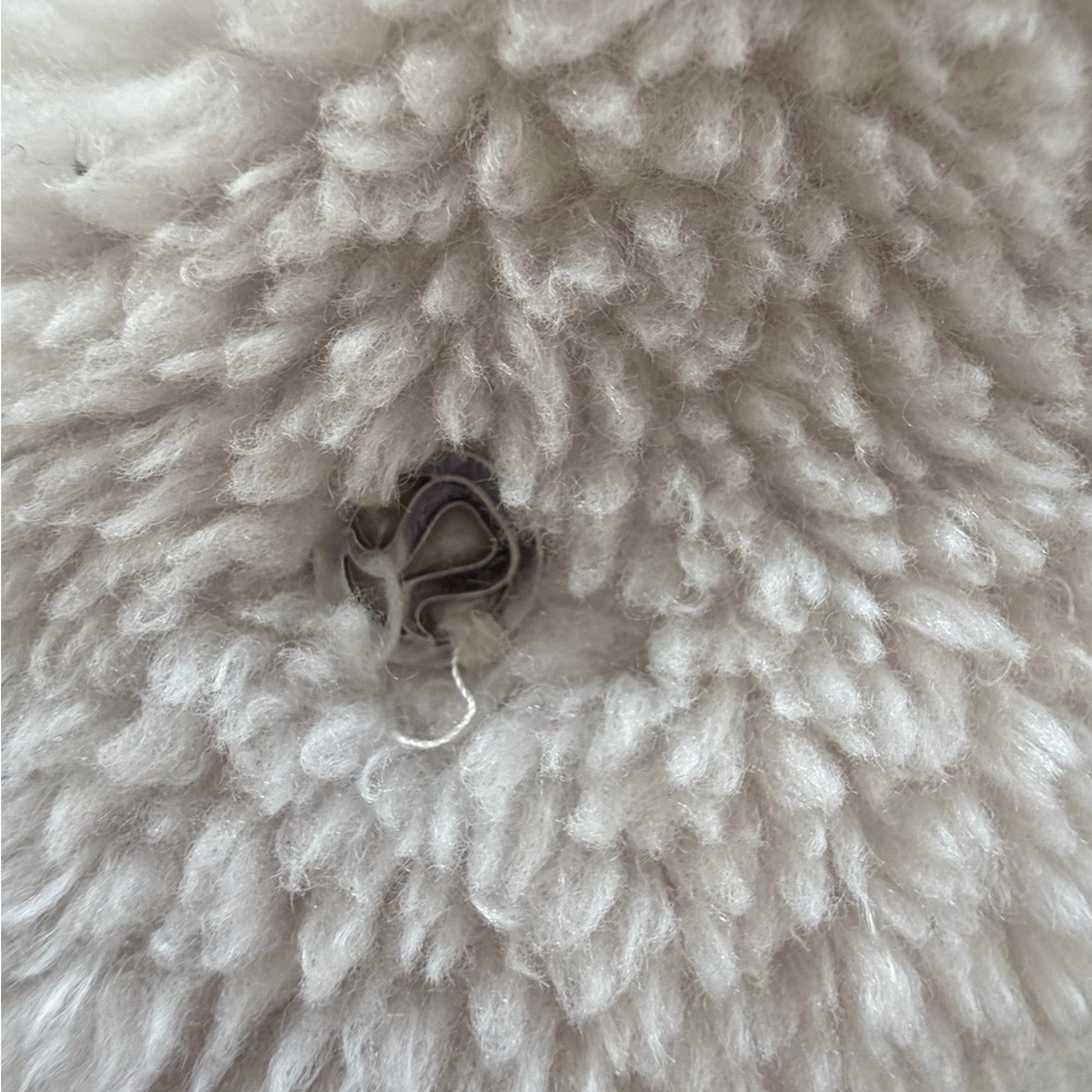 Lululemon 1/4 zip cropped Sherpa‎ pullover size 4 - Picture 6 of 7